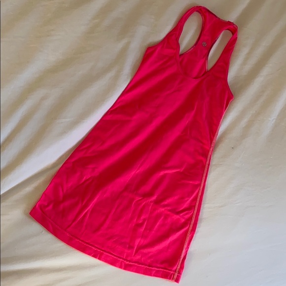 PINK LULULEMON TANK - Picture 1 of 3